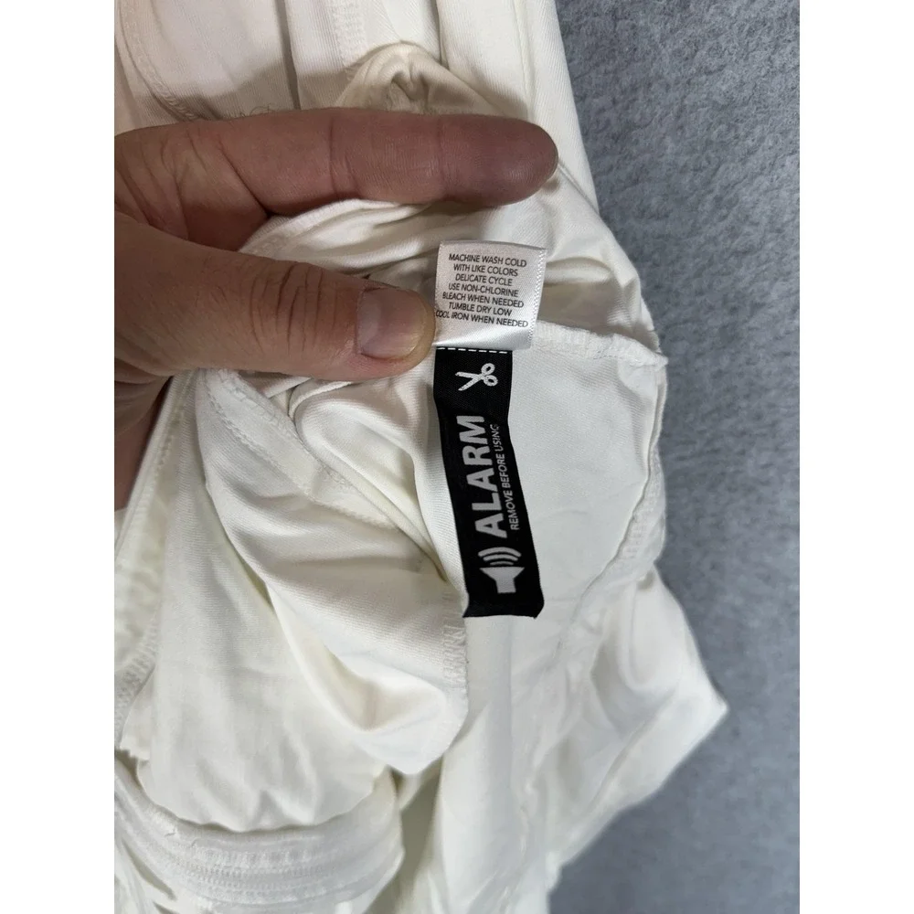 Studio by Energy Zone Jacket Womens 2XL White Full Zip Lightweight Activewear
